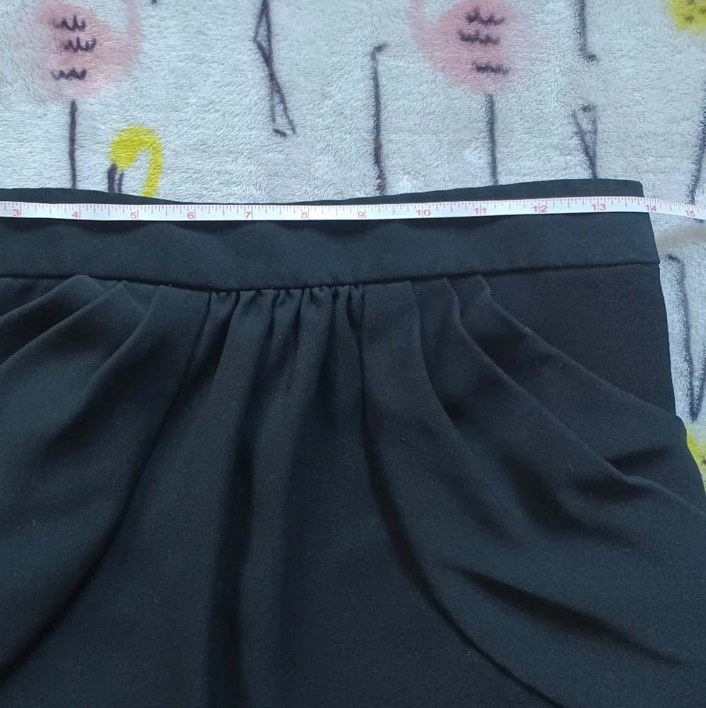 J CREW black mini skirt size 0 - Picture 5 of 8
